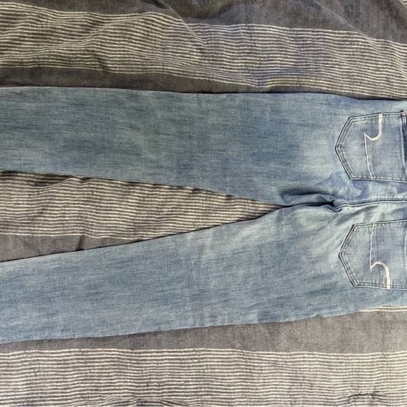 American Eagle Outfitters Light Blue Stretch Jeans - Picture 7 of 10